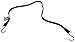 Highland (1886700) 41" Black Tarp Strap - 1 piece