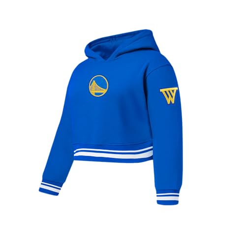 Image of Pro Standard Big Girls NBA Retro Classics Fleece Crewneck Sweatshirt