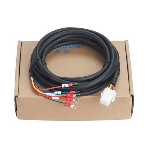 TAITANGEL Suitable for Servo Motor Power Brake line JZSP-C7M33-03-E JZSP-C7M33-05-E JZSP-C7M33-10-E Programming Drive Cable (Size : 5m)