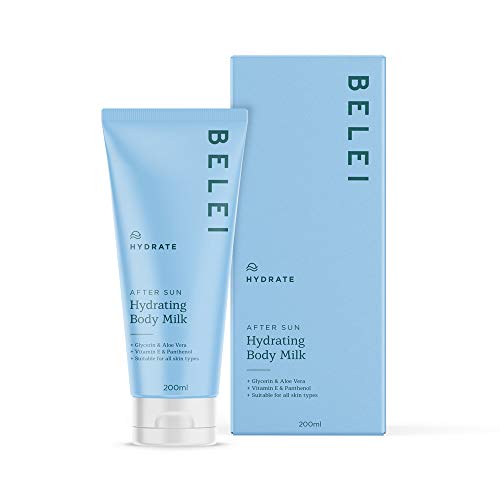 Belei – Hydraterende en herstellende aftersun bodylotion met glycerine, aloë vera, vitamine E en panthenol, 200 ml