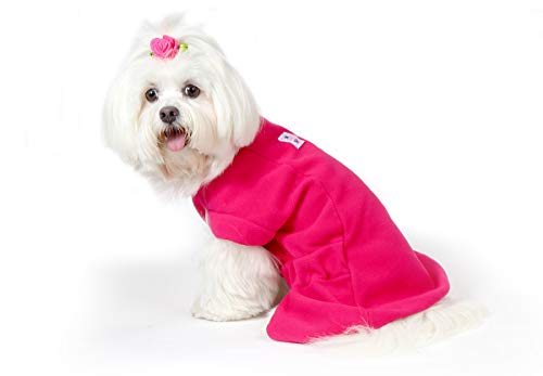 Vestido Básico Rosa Bichinho Chic Tam. 10