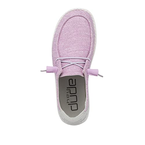 Image of HEYDUDE Women's Wendy Stretch Canvas Slip On Shoes | Easy On Loafer