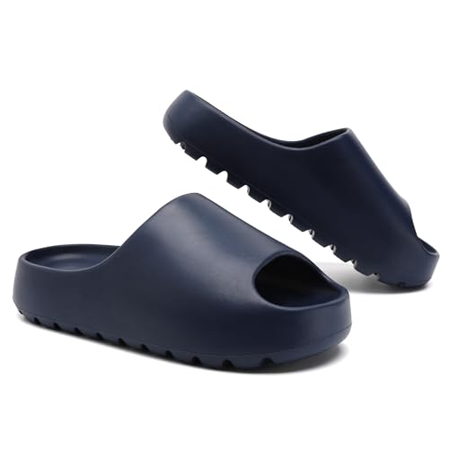 Image of Jaeynow Cloud Slides for Women,Unisex EVA Soft Recovery Slides,Thick Sole Open Toe Mens Pillow Slides Shower Shoes Outdoor&Indoor House Slippers