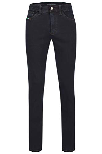 Club of Comfort - Pantalones para hombre con cinco bolsillos, Henry-X (6816), Azul Oscuro (40), 35W / 32L