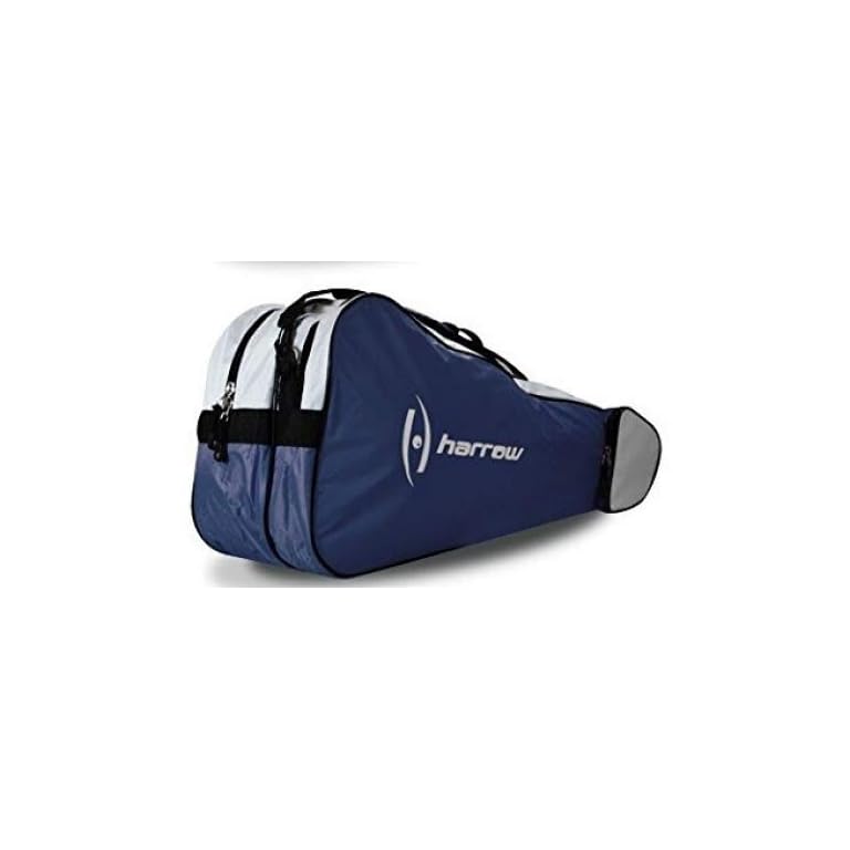 Harrow 3 Racquet Bag Navy/White Pro Shop Style