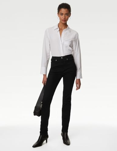 Image of Marks & Spencer Women's High Rise Slim Jeans