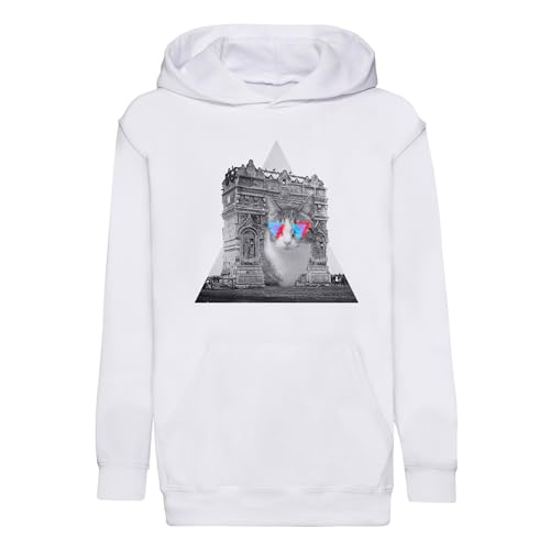 Sweat premium enfant Chat de Triomphe illustration vintage