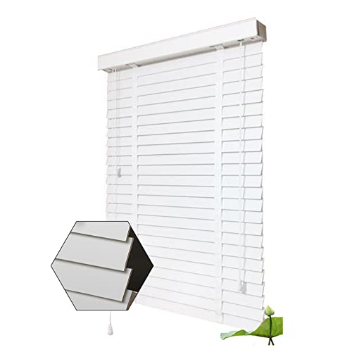 Xrdbfd Solid Wood Window Blinds, Blackout Venetian Blinds,...