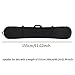 rockible Snowboard Sleeve Soft Cover Case Travel Bag for Single Snowboard Accessories Pouch with Shoulder Strap Ski Bag Storage Bag, 155cm