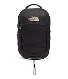 The North Face 10L Mini Borealis Laptop Backpack, TNF Black Heather/Burnt Coral Metallic, OS