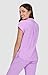 KOI Basics Ari Women's 1-Pocket Stretch Tuck-in Scrub Top Bloom Lavender Medium