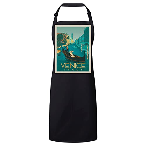Tablier cuisine Venise Italie affiche poster vintage