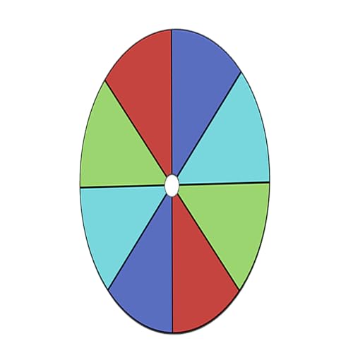 HUANGGG Tabletop Prize Turntable Erasable Reusable Fortunes Wheel Draws Roulette Wheel Tabletop Lottery Machine Turntable