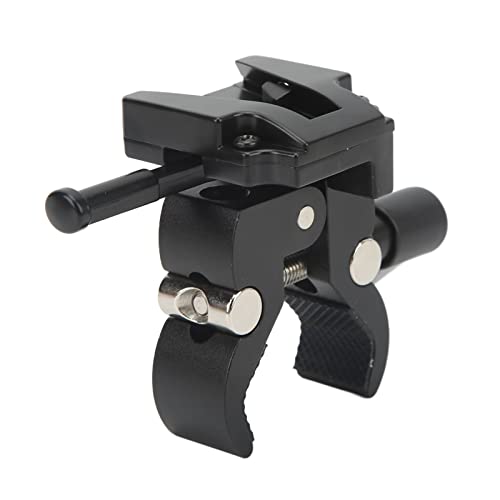 Image of V Lock Power Source Adapter with Crab Clamp Aluminum Alloy Mount Accessories for Tripod Light Stand Rod Photography Video Studio Rig Equipment Wide Clamping Range System