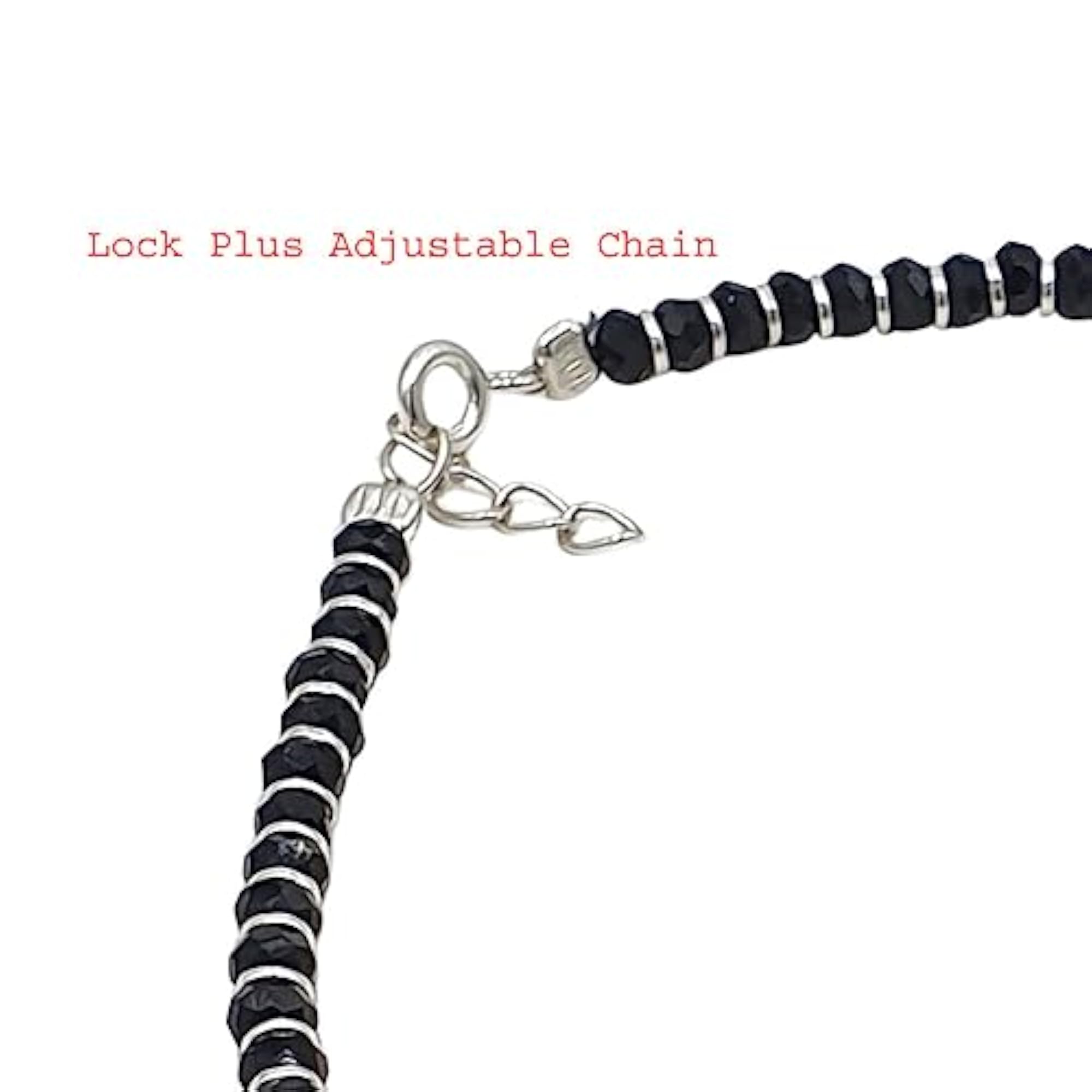 Women's Pure Silver Multi Color Beads Nazar Anklet, Gift Ready