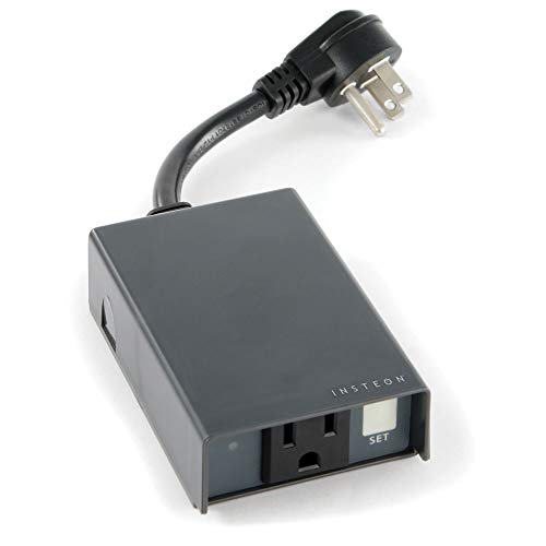 Insteon Smart Outdoor On/Off Plug-in Module, 1800W, 3-Pin, 2634-222 - Indoor or Outdoor Use, Tested for Rain and Ice - Requires Insteon Hub for Voice Control with Amazon Alexa and Google Assistant