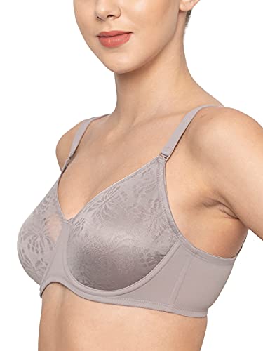 Image of Triumph Minimizer Women Bra Wired Non Padded Full Coverage Support Big Cup Bra with Padded Straps Reduces Bust by One Cup Size Comfortable Moulded High Support Bra for All Day Wear Pack of 1