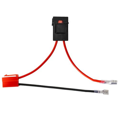 6 Volt Powered Electric Vehicle Battery Wire Harness Connector for Ride on Toys,Contains 3pcs fuses