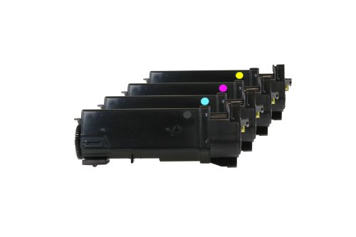 Toner Dell 1320c compatible lot de 4 couleurs 2000 pages pour secrétariat actif