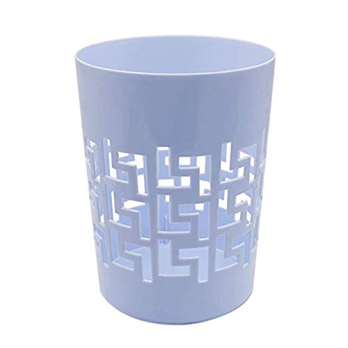 Poubelle de salle de bains et cuisine 1,6L corbeille en plastique