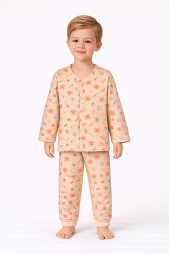 Image of TS LAVI TAVI Kids Printed Long Sleeve Pyjama Set with Top and Bottoms