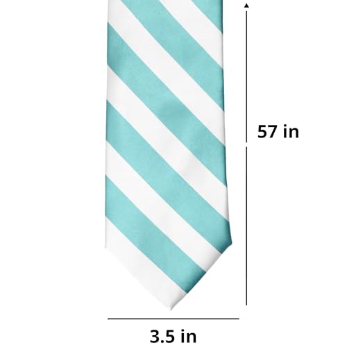 Image of tiemart Men's Striped Tie Standard Length