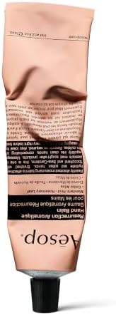 Aesop Resurrection Aromatique Hand Balm, to Soften and Hydrate Hands, 2.4oz