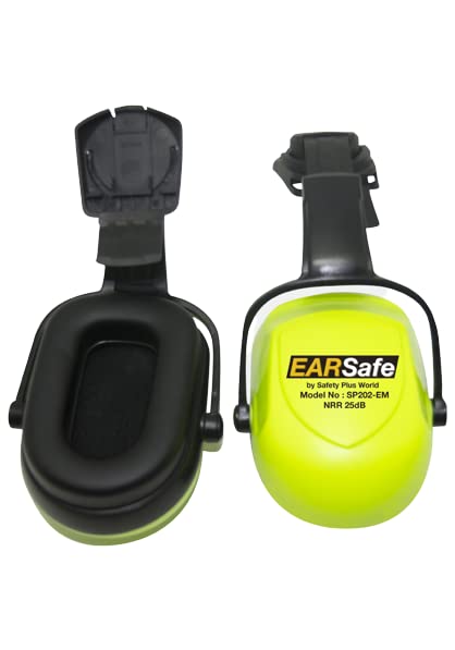 Helmet Attachable Ear Muffs (2 pairs - 4 pieces) SNR 30dB/NRR 25dB - Standard: ANSI S3.19-1974 & EN 352