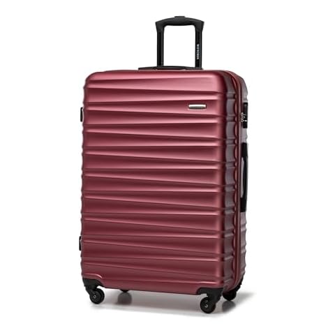 WITTCHEN Large Burgundy Hardshell Cabin Suitcase Cover