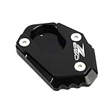 ZTQLIJQF Placa Soporte Lateral Soporte Lateral para Moto, Extensión De Soporte, Placa Agrandada para Ka&WA&Saki Z900 650 Z900SE Z650 Z900RS 2017-2022(3)