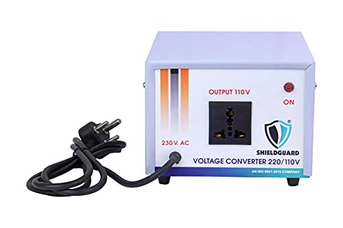 SHIELDGUARD® Voltage Converter/Step Down Transformer for American/Canadian Products That are Used in India (2000 Watt)
