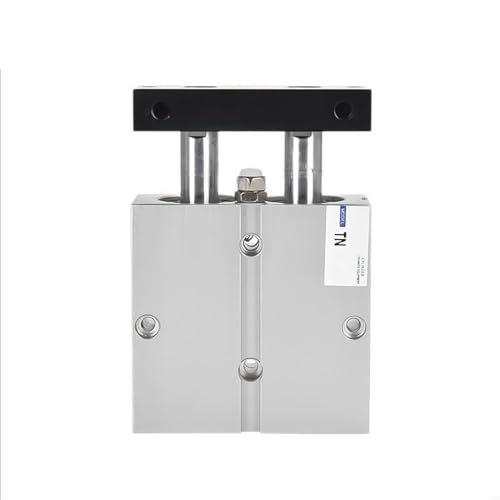 Cylindre air comprimé double tige TN16 pour robotique compacte