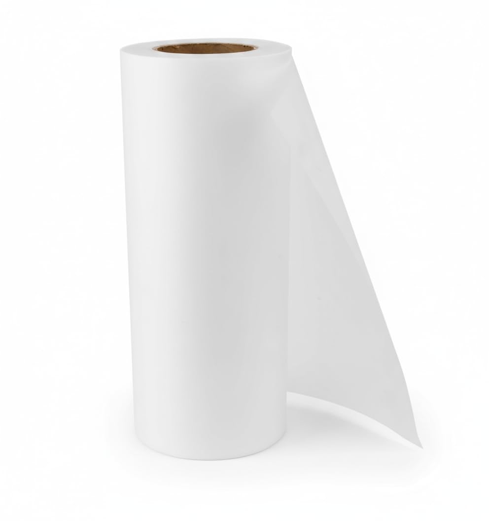 JJDXLH DTF Transfer Film Roll 11.8" x 328ft, Double Sided Glossy PET Heat Transfer Paper, Cold/Hot Peel Direct to Film for Inkjet Printers, Works on All Color T-Shirts & Textiles