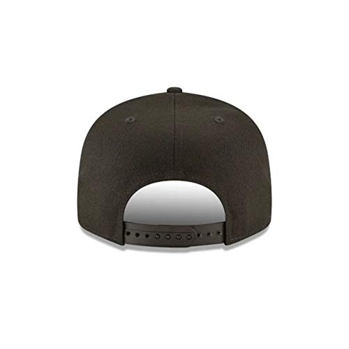 New Era mens Philladelphia Phillies Black Out Basic 9Fifty Snapback Adjustable Cap miniatura 4