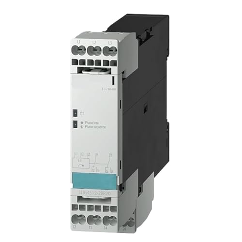 Relais de surveillance 3UG4512-2BR20 de haute précision pour armoire triphasée