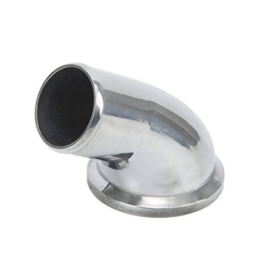 45-Grad-Wasserhalsgehäuse mit Thermostat 90916-03046 Ersatz für LS LS1 LS2 LS7 (SILVER)