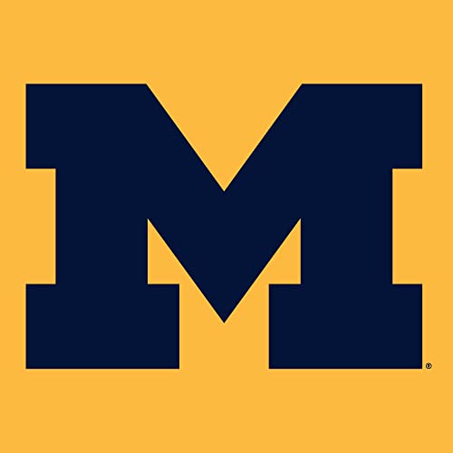 UGP Campus Apparel AH02 - Michigan Wolverines Primary Logo Hoodie - Small - Gold - Image 2