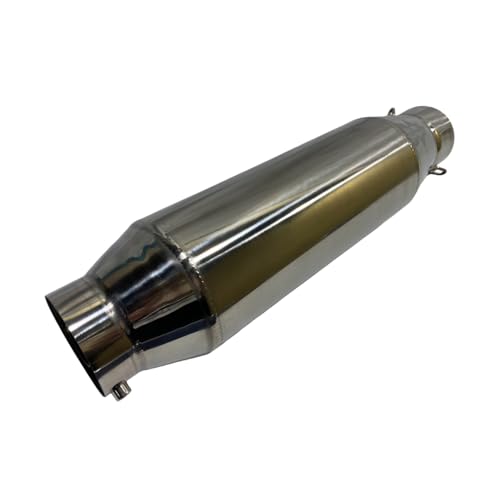 チタンサイレンサー(樽型) 60.5π バイク パーツ 部品 マフラー サイレンサー 汎用 カスタム