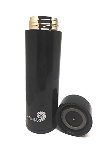 Garrafa Térmica de Inox Smart - 380ml (Preto)