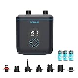 TOPUMP TPS260 充電式 SUP ポンプ 20PSI サップ 空気入れ 電動 オートオフ機能 二段階膨張&収縮 Type-C対応 パドルボード/カヤック/ウィング&カイト/テント/ボート/マットレス用