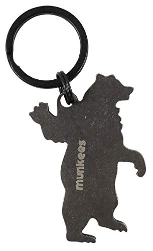 Preisvergleich Produktbild munkees Schlüsselanhänger Edelstahl Flaschenöffner Bär, 3536