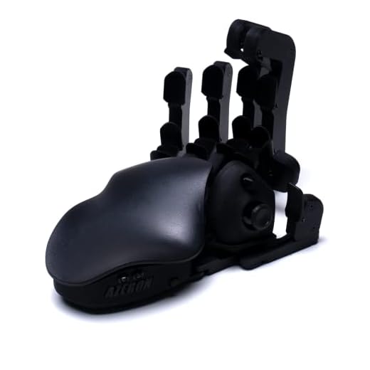 AZERON Tastiera da gioco classica – Tastiera programmabile per PC e console di gioco – Personalizzata, tastiera analogica stampata in 3D con 26 pulsanti – per diritti (nero)