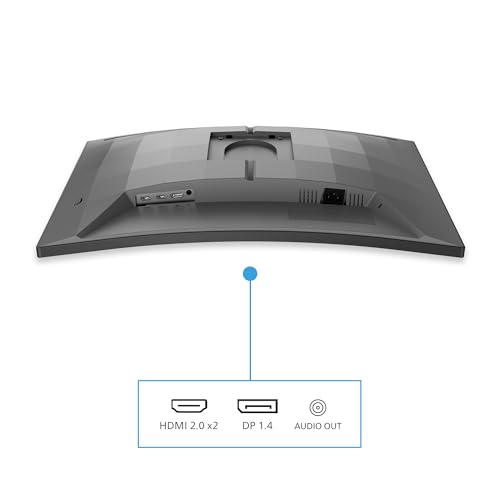 Gaming Monitor 27M2C5200W 27 pollici, Curvo, 1920x1080, FHD, 280Hz, Fast VA Panel, 0.3ms MPRT, , (HDMI2x 2.0 DP 1x 1.4) Adaptive Sync, HDR10, Grigio Scuro - Monitor - Immagine 3