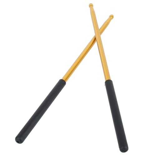 2 piezas baquetas de aluminio para batería electrónica miniatura 3