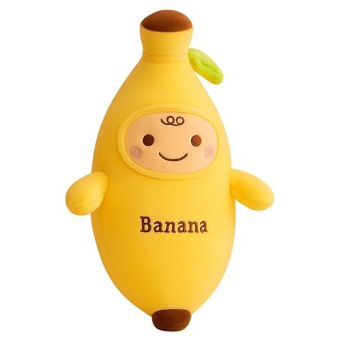 Image of Cute Plush Toy for Kids | | Soft Toys | Birthday Gift for Girls /Wife, Boyfriend /Husband, Soft Toys for Girls, Baby Toy (Random Color) Pack of 1 (Banana Plush Soft Toy)
