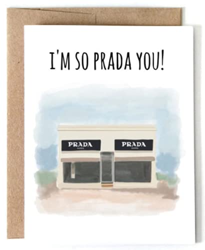 Marfa Gift, Card For Her, Card for Girlfriend, Funny Card, Punny Card