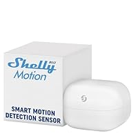 Shelly Blu Motion | Bluetooth Bewegungssensor mit Lux-Sensor | Unmittelbare Reaktion | Hausautomation | Alexa und Google | Gateway Erforderlich | Reichweite bis zu 9 Meter | Szenenaktivierung