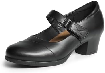DREAM PAIRS Women’s Chunky Low Block Closed Toe