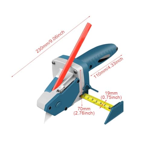 ccsxqy Dry wall cutting tool - gypsum/rock/cardboard cutter, industrial grade alloy blade integrated hand tool, gypsum board cutting tool, all-in-one hand tool with tape measure and utility knife by ccsxqy - Image 2