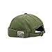 Cotton Docker Mütze Herren Kappe Ohne Schirm Seemannsmütze Hafenmütze Adjustable Rolled Cuff Brimless Cap erren Baumwolle Dockermütze Baseball Cap - Damen Seemannsmütze Hafenmütze Docker-Cap